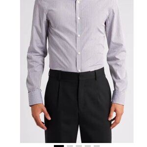 Tiger of Sweden Adley Slim Fit Stripe Dress Shirt